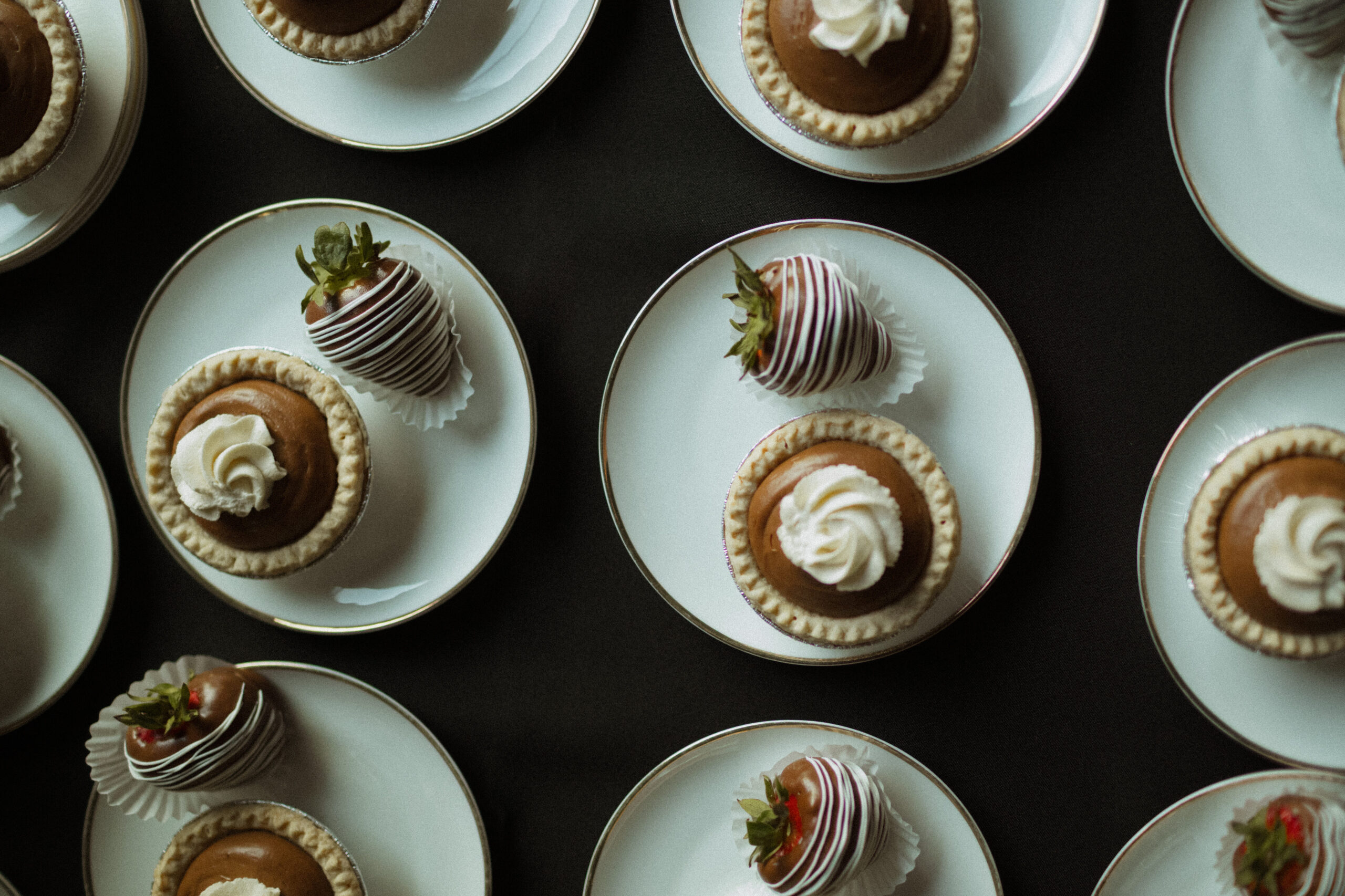 Wedding Reception at Saint Elle with desserts