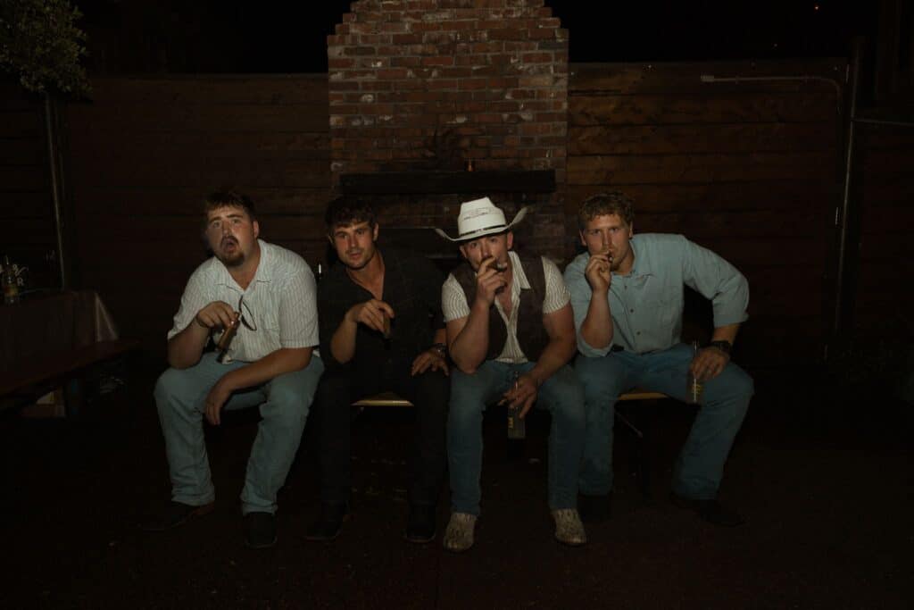Engagement party at the Urban Cowboy in Nashville and cigars