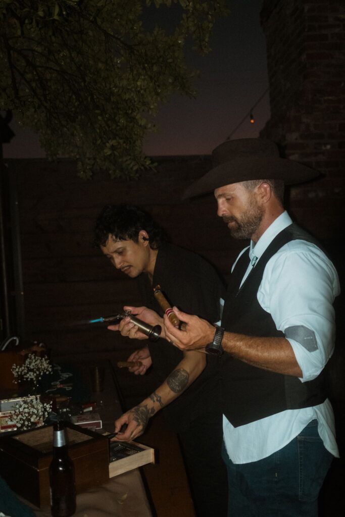 Engagement party at the Urban Cowboy in Nashville